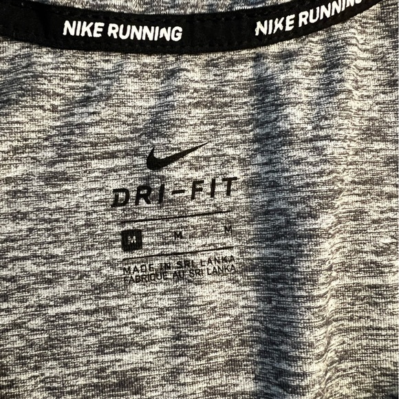 Nike Gray Quarter-Zip Pullover Medium - Picture 2 of 8